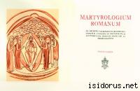 Strona tytułowa Martyrologium Rzymskiego Strona tytułowa Martyrologium Rzymskiego