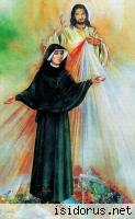 Obraz Jezusa Miłosiernego i Siostry Faustyny Kowalskiej