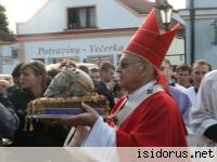 Kardynał Miloslav Vlk podczas uroczystości św. Wacława w 2008 r Kardynał Miloslav Vlk podczas uroczystości św. Wacława w 2008 r